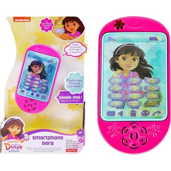 Fisher-Price Telefon dla malucha Smartfon Dora ZA2724