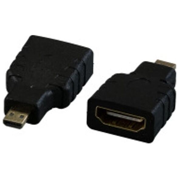 Adapter AV EFB EFB HDMI Adapter, HDMI-A auf HDMI-D Micro, Bu.-St., schwar
