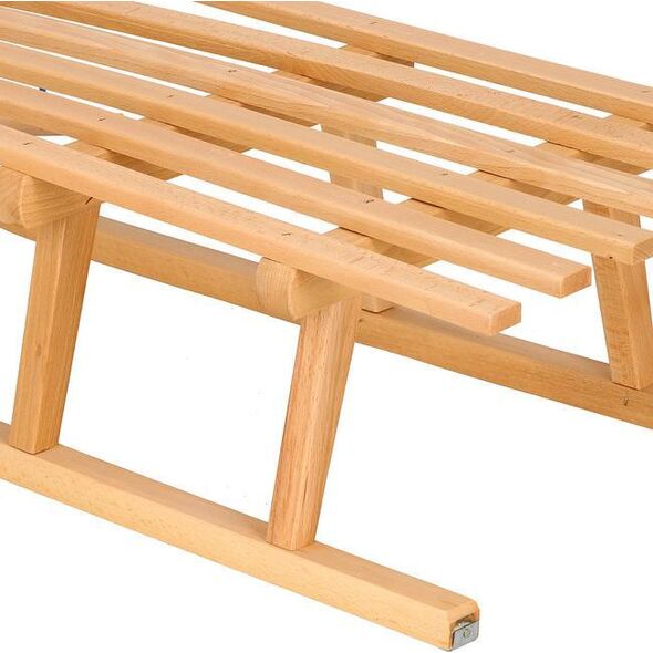 Springos Sanki drewniane 90 cm lakierowane, klasyczne dla dzieci UNIWERSALNY