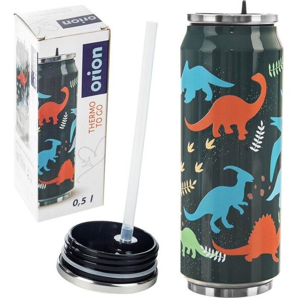 Orion Kubek termiczny termos bidon dinozaury PUSZKA 500 ml