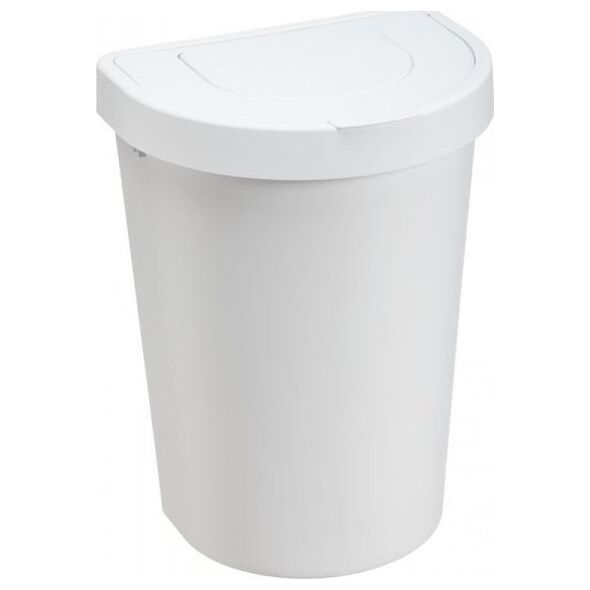 Kosz na śmieci Plast Team biały (TEA000491)