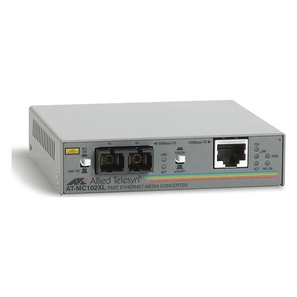 Allied Telesis 100BTX TO 100BFX/SC MM 2KM