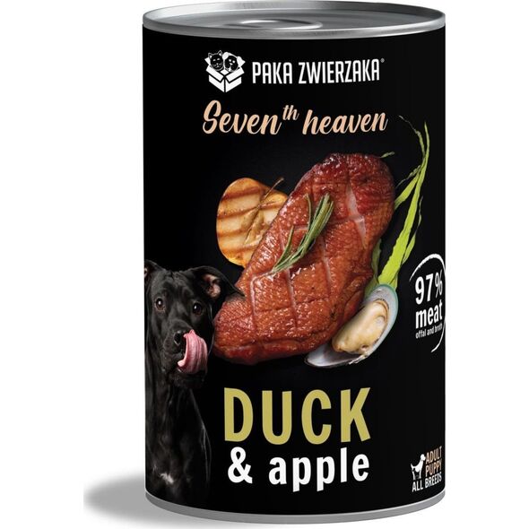 Paka Zwierzaka Mokra karma kaczka z jabłkiem (Duck & Apple) 400g