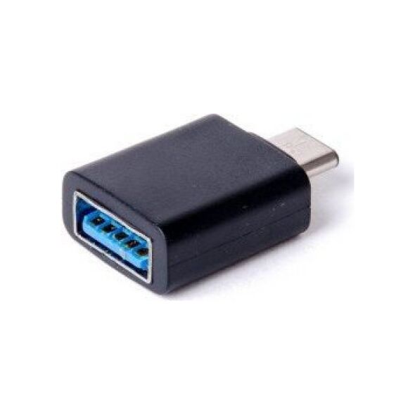 Adapter USB LMP USB-C - USB Czarny  (LMP-USBC-USB-MF-B)