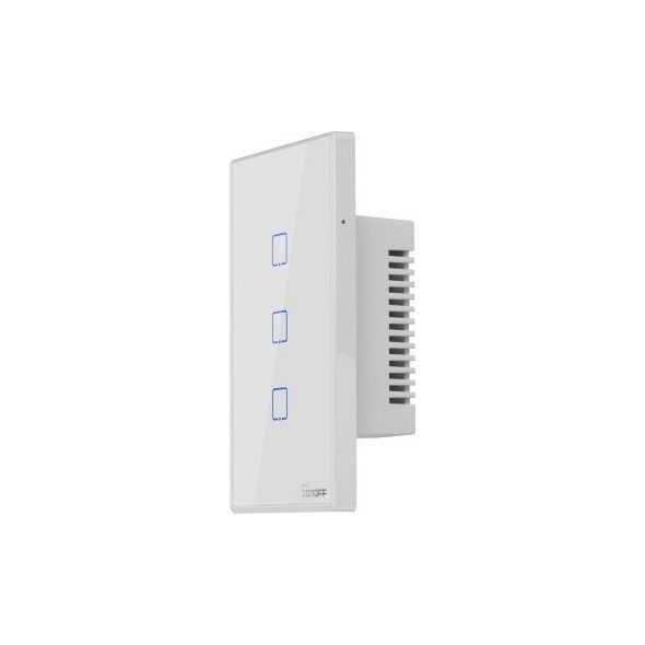Sonoff T2US3C - 3-gang Wi-Fi Smart Wall Switch US - White