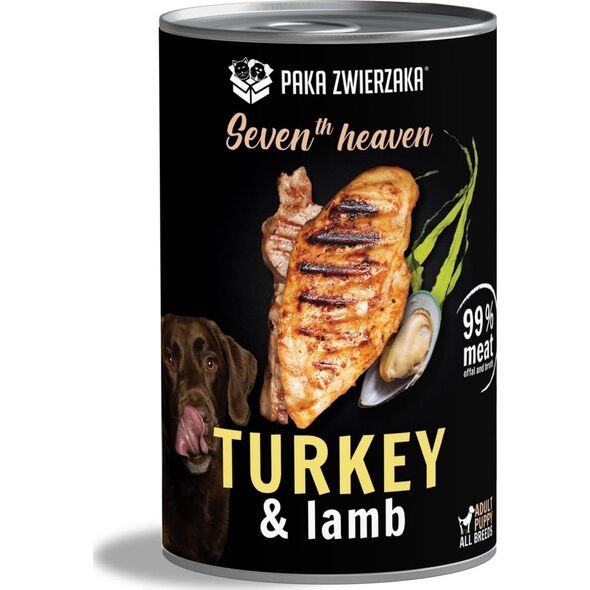 Paka Zwierzaka Mokra karma indyk z jagnięciną (Turkey & Lamb) 400g