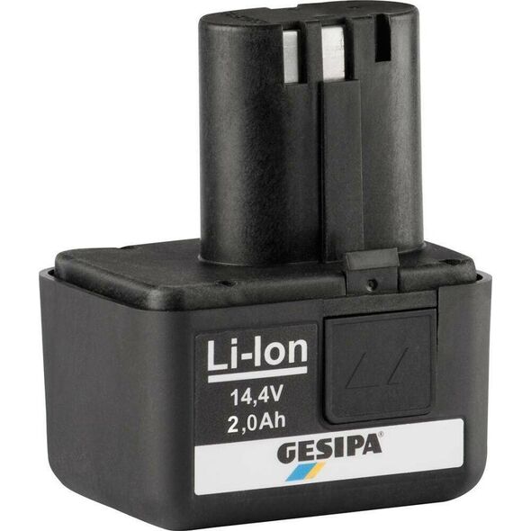 GESIPA Akumulator wtykowy litowo-jonowy, 14,4 V/2,0 Ah GESIPA