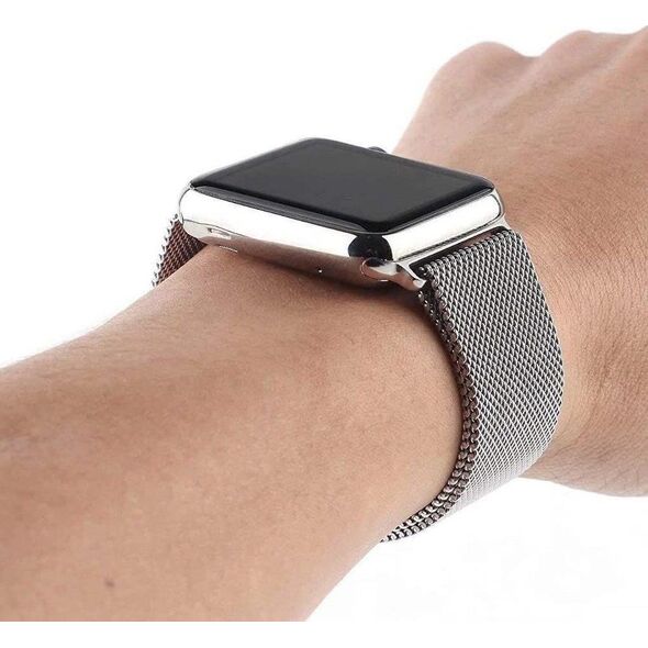 Hurtel Magnetic Strap pasek do Watch 6 / 5 / 4 / 3 / 2 / SE (44mm / 42mm) magnetyczna opaska bransoleta bransoletka niebieski