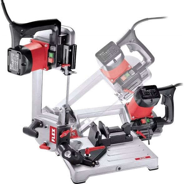 Flex Juostinis metalo pjuklas FLEX SBG 4910 su priedais