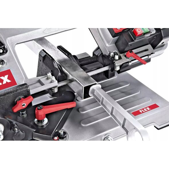 Flex Juostinis metalo pjuklas FLEX SBG 4910 su priedais
