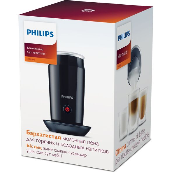 Spieniacz do mleka Philips Czarny (CA6500/63)