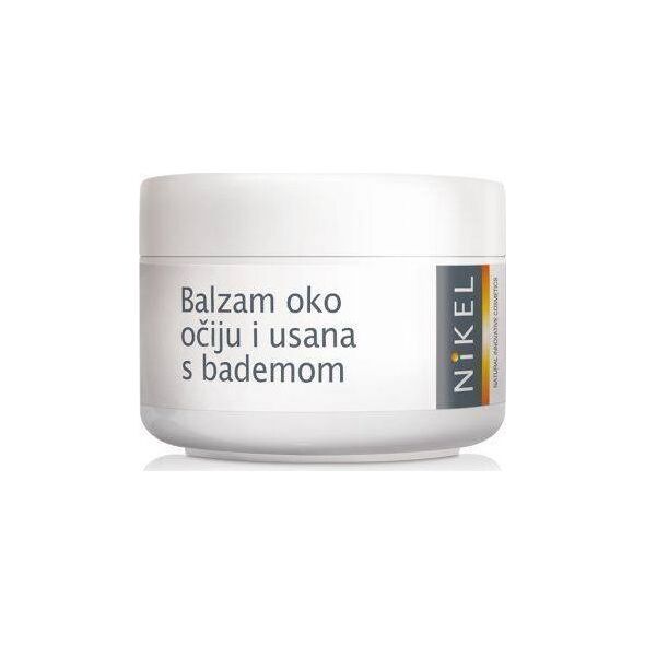 Nikel NIKEL, Balsam pod oczy i wokół ust z Olejkiem Migdałowym głęboko nawilżający, 15ml