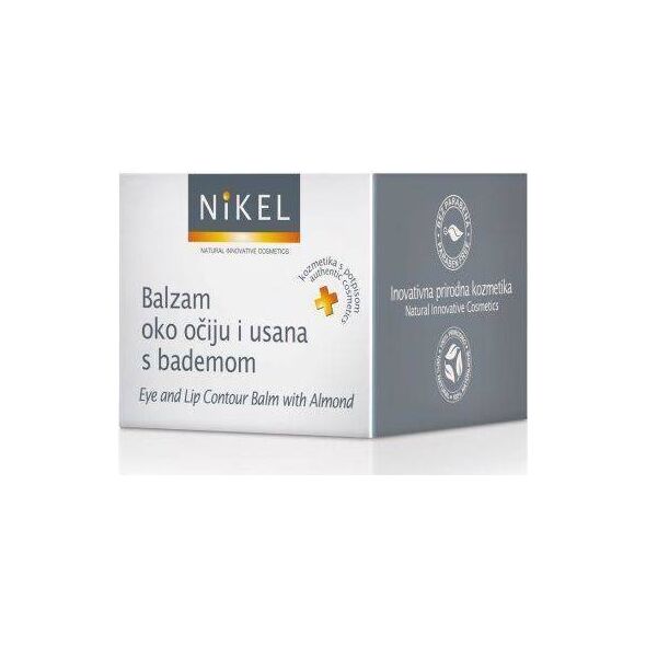 Nikel NIKEL, Balsam pod oczy i wokół ust z Olejkiem Migdałowym głęboko nawilżający, 15ml