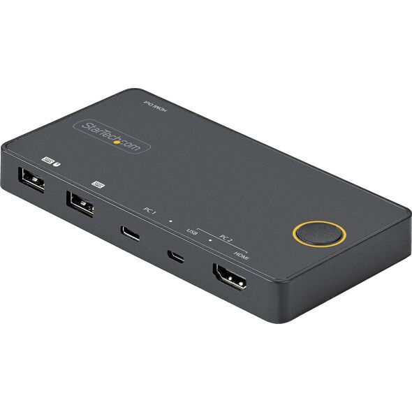 StarTech 2 PORT HYBRID USB-C KVM SWITCH 2 PORT HYBRID USB-C KVM SWITCH
