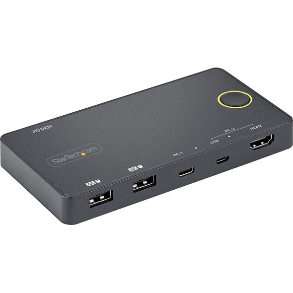 StarTech 2 PORT HYBRID USB-C KVM SWITCH 2 PORT HYBRID USB-C KVM SWITCH