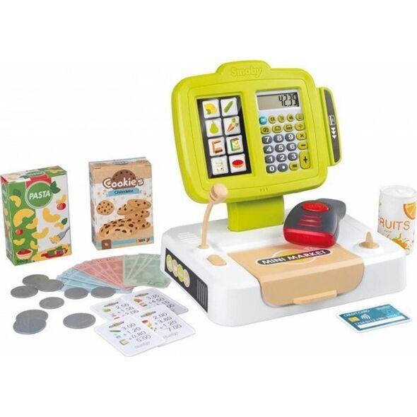 Smoby Kasa Sklepowa Elektroniczna Ze Skanerem