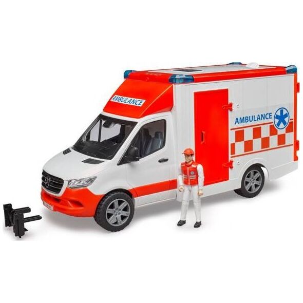 Bruder Bruder 02676 Karetka z figurką Ratownika Mercedes