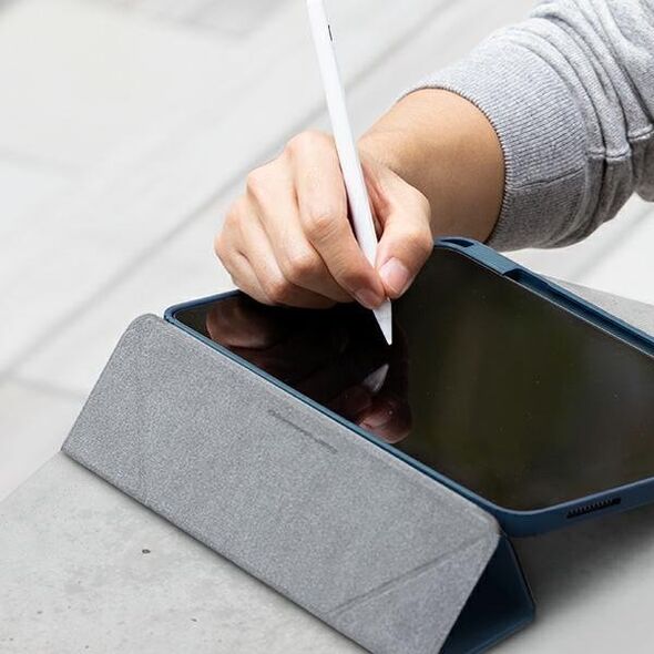 Etui na tablet Uniq UNIQ etui Moven iPad Air 10.9 (2022/2020) Antimicrobial niebieski/carpi blue