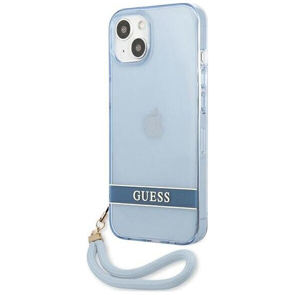 Guess Guess GUHCP13MHTSGSB iPhone 13 6,1" niebieski/blue hardcase Translucent Stap