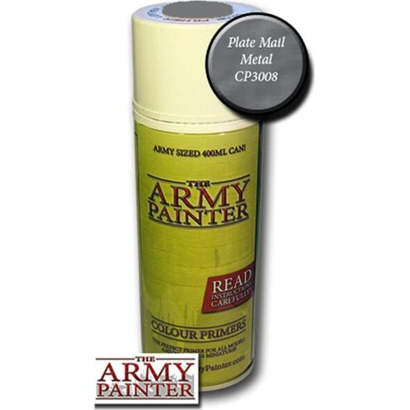 Army Painter Army Painter Colour Primer - Plate Mail Metal