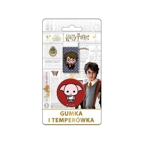 Beniamin Gumka + temperówka Harry Potter