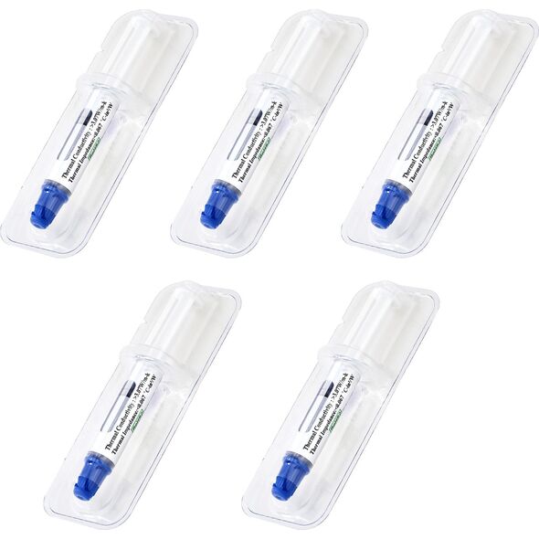 Pasta termoprzewodząca StarTech 5-pack 7.5g (SILV5-THERMAL-PASTE)