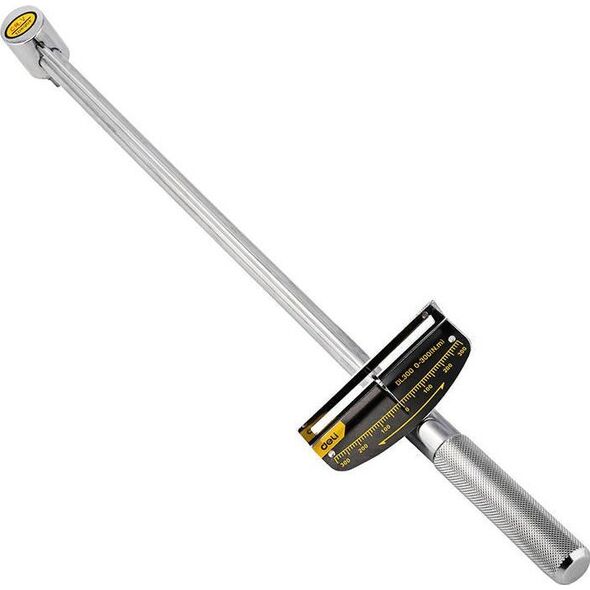 Deli Klucz dynamometryczny wychylny Deli Tools EDL300, 1/2, 0-300Nm