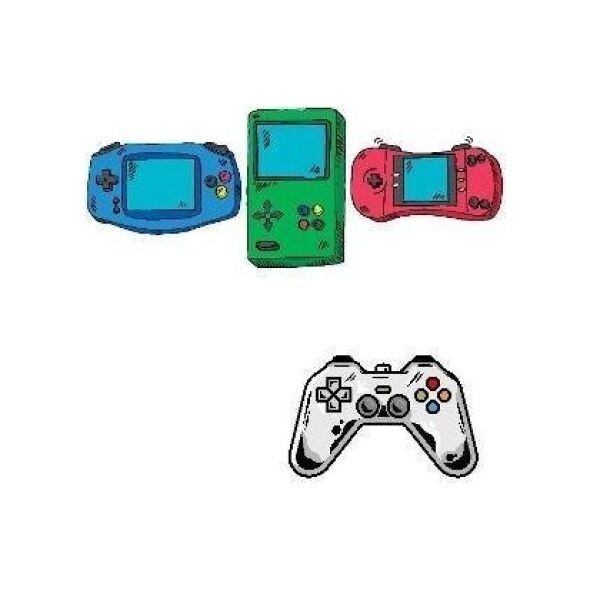 MCD Karteczki memo gamer 4szt
