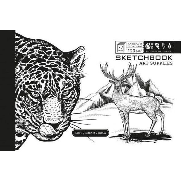 Fresh Szkicownik 197x124/72K 100g TW tektura FRESH
