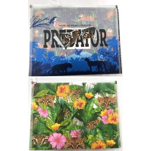 Fresh Teczka A4+ z plastikowym suwakiem Pantera/Tygrys