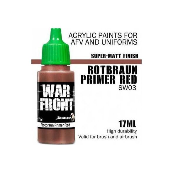 Scale75 ScaleColor: WarFront - Rotbraun Primer Red