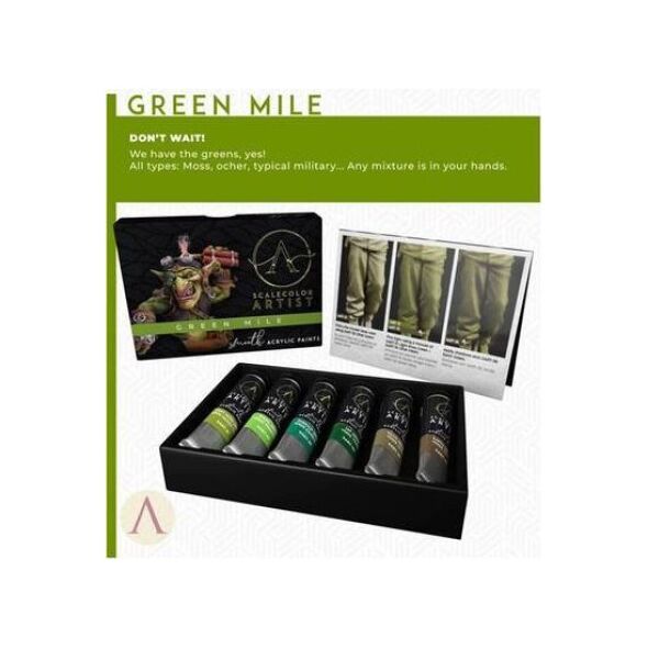 Scale75 Scale 75: Green Mile Paint Set
