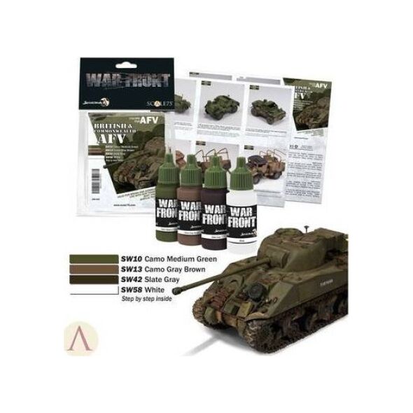 Scale75 Scale 75: British and Commenwealth AFV Paint Set