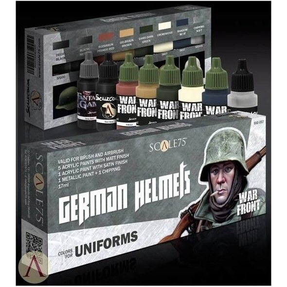 Scale75 Scale 75: German Helmets Paint Set