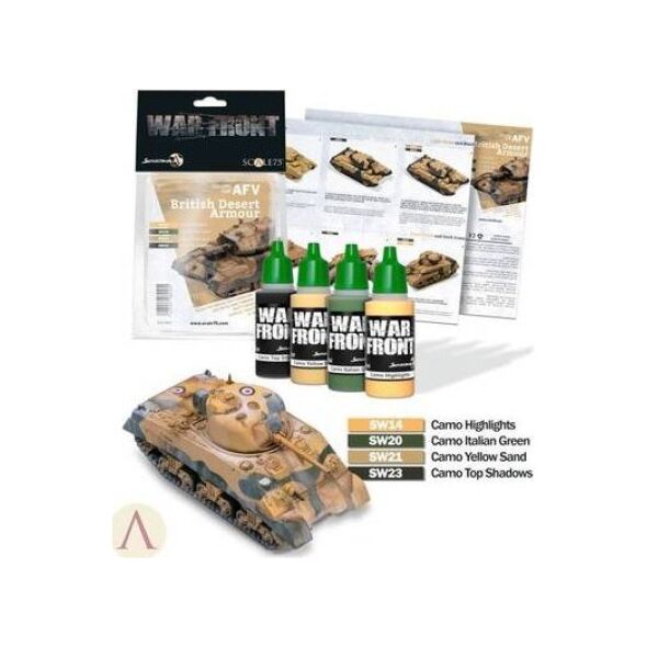 Scale75 Scale 75: British Desert Armor Paint Set
