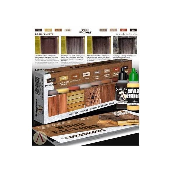 Scale75 Scale 75: Wood Factory Paint Set