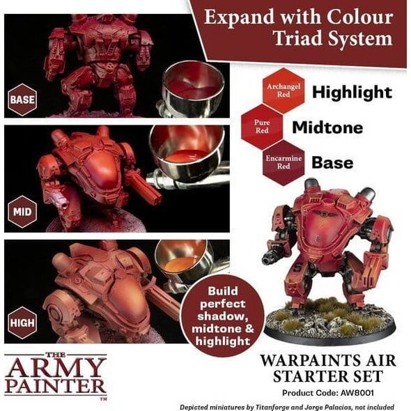 Army Painter Army Painter: Kompletny zestaw barw wojennych Air