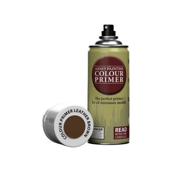 Army Painter Army Painter: Colour Primer - Leather Brown Spray
