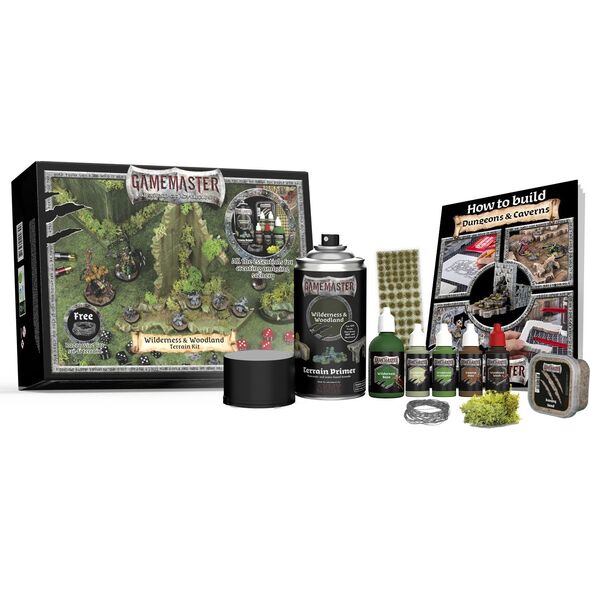 Army Painter GameMaster - Wilderness & Woodlands Terrain Kit