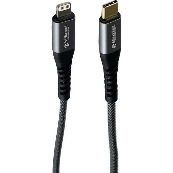 Kabel USB USB-C - Lightning 1.2 m Szary (5901924963912)