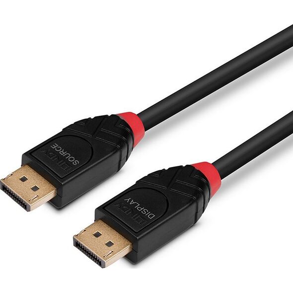 Kabel Lindy DisplayPort - DisplayPort 7.5m czarny (41168)