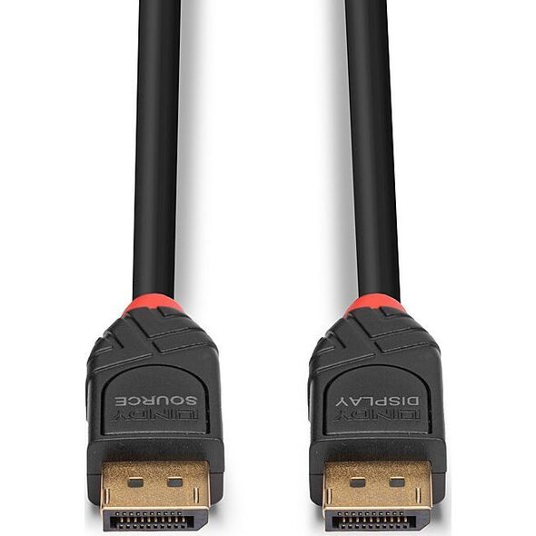 Kabel Lindy DisplayPort - DisplayPort 7.5m czarny (41168)