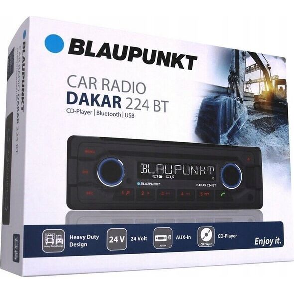Radio Blaupunkt BLAUPUNKT Dakar 224 BT - 24V / Heavy Duty / Bluetooth