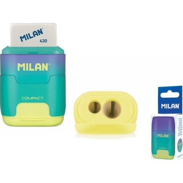 Milan Temperówko-gumka Compact Sunset filoet MILAN