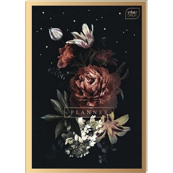 Interdruk Planer A5/80K Satin Gold