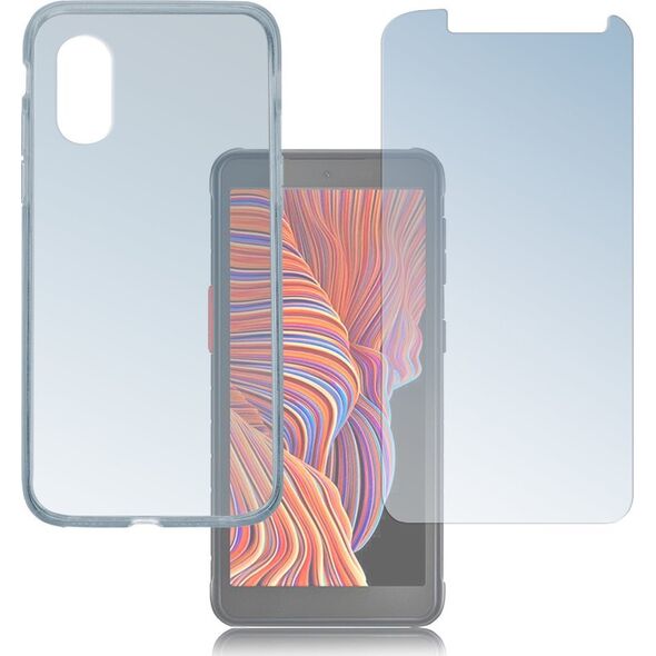 4smarts 4smarts 360° Protection Set für Galaxy Xcover 5, transparent