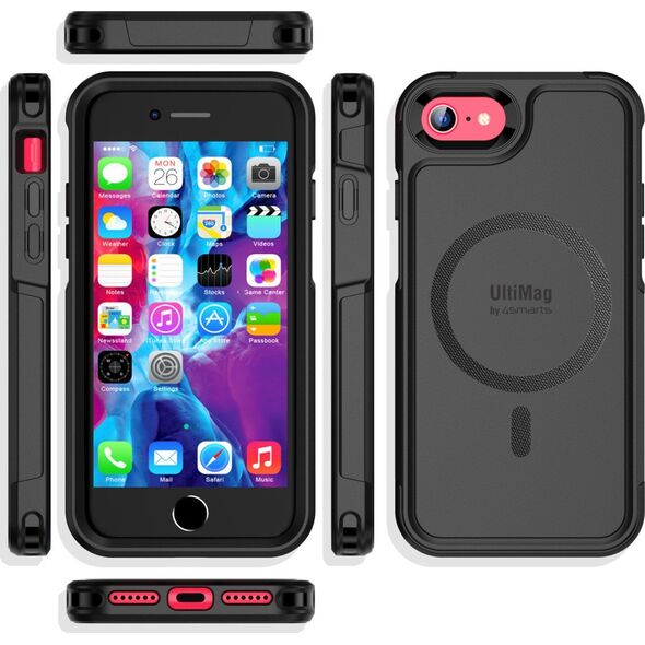 4smarts 4Smarts Defend Case UltiMag f. iPhone SE3 / SE2 / 8 / 7, schwa