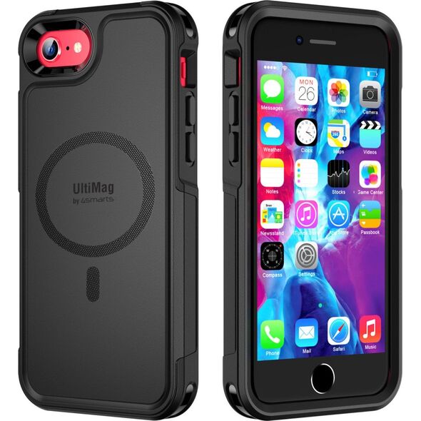4smarts 4Smarts Defend Case UltiMag f. iPhone SE3 / SE2 / 8 / 7, schwa