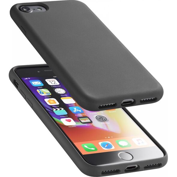 Cellular Line Cellularline Silikon Case SENSATION für iPhone 6/7/8/SE, Black