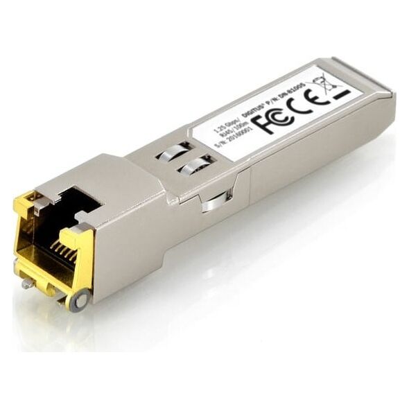 Moduł SFP Digitus DIGITUS 1.25 Gbps Kupfer SFP Modul 10/100/1000Base-T bis 100m